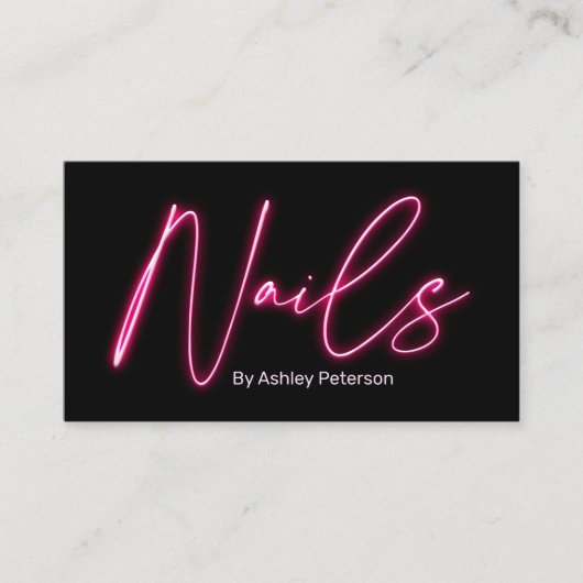 Carte De Visite Logo de script qr code (Devant)