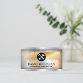 Carte De Visite Logo de semi-camion | Outils de construction (Debout devant)