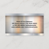 Carte De Visite Logo de semi-camion | Outils de construction (Dos)