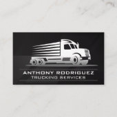 Carte De Visite Logo de semi-remorque | Transport (Devant)