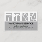 Carte De Visite Logo de service de constructeurs époustouflants Co (Devant)