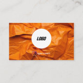 Carte De Visite Logo de service de retrait de déchets professionne (Dos)