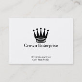 Carte De Visite Logo de société turquoise robuste oversize traditi (Dos)