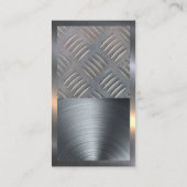 Carte De Visite Logo de souder américain | Acier (Dos)