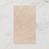 Carte De Visite Logo de tasse de café (Dos)