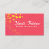 Carte De Visite Logo de technologie moderne géométrique (Devant)