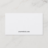 Carte De Visite Logo de tondeuse à gazon professionnel (Dos)