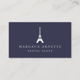 Carte De Visite Logo de Tour Eiffel