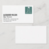 Carte De Visite Logo de yoga (Devant / Derrière)