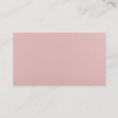 Carte De Visite Logo de yoga coloré (Dos)