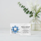 Carte De Visite Logo Dent | Illustrations Dentaires (Debout devant)