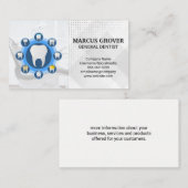 Carte De Visite Logo Dent | Illustrations Dentaires (Devant / Derrière)