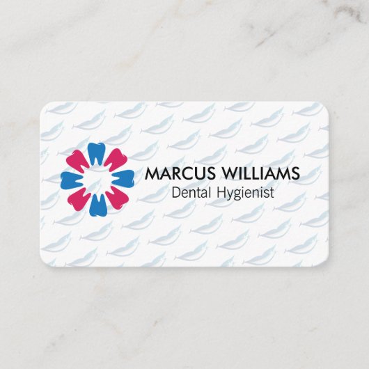 Carte De Visite Logo Dent | Santé Dentaire (Devant)