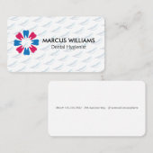 Carte De Visite Logo Dent | Santé Dentaire (Devant / Derrière)