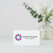 Carte De Visite Logo Dent | Santé Dentaire (Debout devant)
