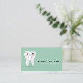 Carte De Visite Logo Dentiste, Dentistère, Dentiste (Debout devant)