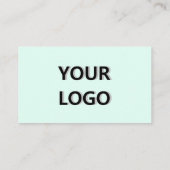 Carte De Visite Logo d'entreprise Coordonnées de l'entreprise Pers (Dos)