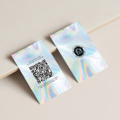 Carte De Visite Logo d'entreprise personnalisé et code QR do-it-yo