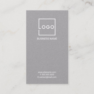 Carte De Visite Logo d'entreprise personnalisé professionnel