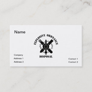 Carte De Visite Logo d'EOD