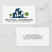 Carte De Visite Logo des biens immobiliers (Devant / Derrière)