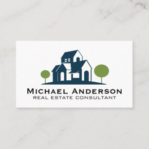Carte De Visite Logo des biens immobiliers