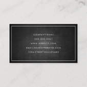 Carte De Visite Logo des biens immobiliers (Dos)