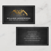 Carte De Visite Logo des biens immobiliers (Devant / Derrière)