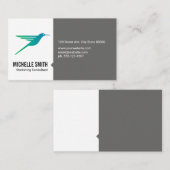 Carte De Visite Logo des colibris (Devant / Derrière)