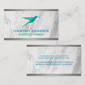 Carte De Visite Logo des colibris (Devant / Derrière)