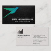 Carte De Visite Logo des colibris (Devant / Derrière)