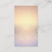 Carte De Visite Logo des dents | Arrière - plan Shimmer (Dos)