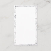 Carte De Visite Logo des dents | Dentaire (Dos)