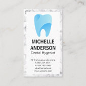 Carte De Visite Logo des dents | Dentaire (Devant)