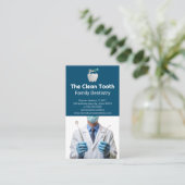 Carte De Visite Logo des dents | Outils dentaires pour les dentist (Debout devant)