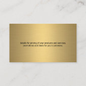 Carte De Visite Logo des échelles de justice juridique | Homme d'a (Dos)