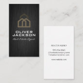 Carte De Visite Logo des maisons | Immobilier (Devant / Derrière)