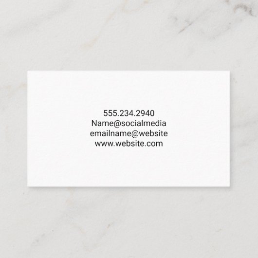 Carte De Visite Logo des marteaux croisés | Clôture en bois | Entr (Dos)