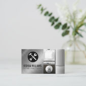 Carte De Visite Logo des outils main | Appareils (Debout devant)