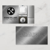 Carte De Visite Logo des outils main | Appareils (Devant / Derrière)