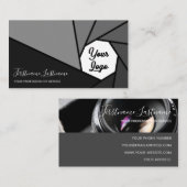 Carte De Visite Logo des photographes Vidéographes (Devant / Derrière)