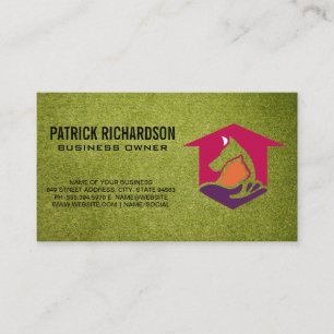 Carte De Visite Logo des services animaux
