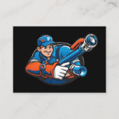 Carte De Visite logo des services de plomberie (Devant)