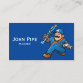 Carte De Visite logo des services de plomberie (Devant)