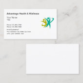 Carte de visite Logo des services de santé (Devant / Derrière)