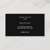 Carte De Visite Logo des Slogans comptables (Dos)
