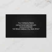 Carte De Visite Logo des voitures | Services Auto (Dos)