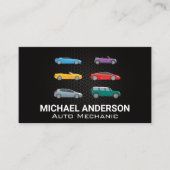 Carte De Visite Logo des voitures | Services Auto (Devant)