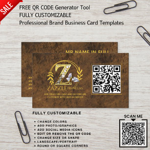 CARTE DE VISITE LOGO DESIGN PROFESSIONNEL MODÈLE DE CODE QR