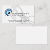 Carte De Visite Logo d'optométrie | Lunettes de prescription (Devant / Derrière)